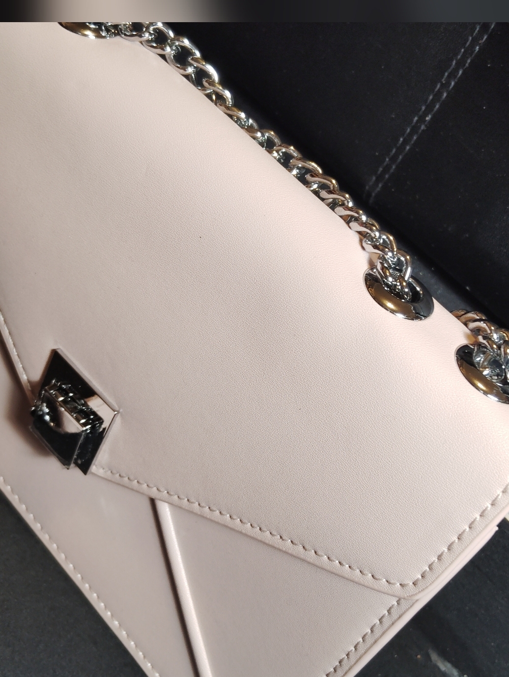Juno Pink Leather Bag